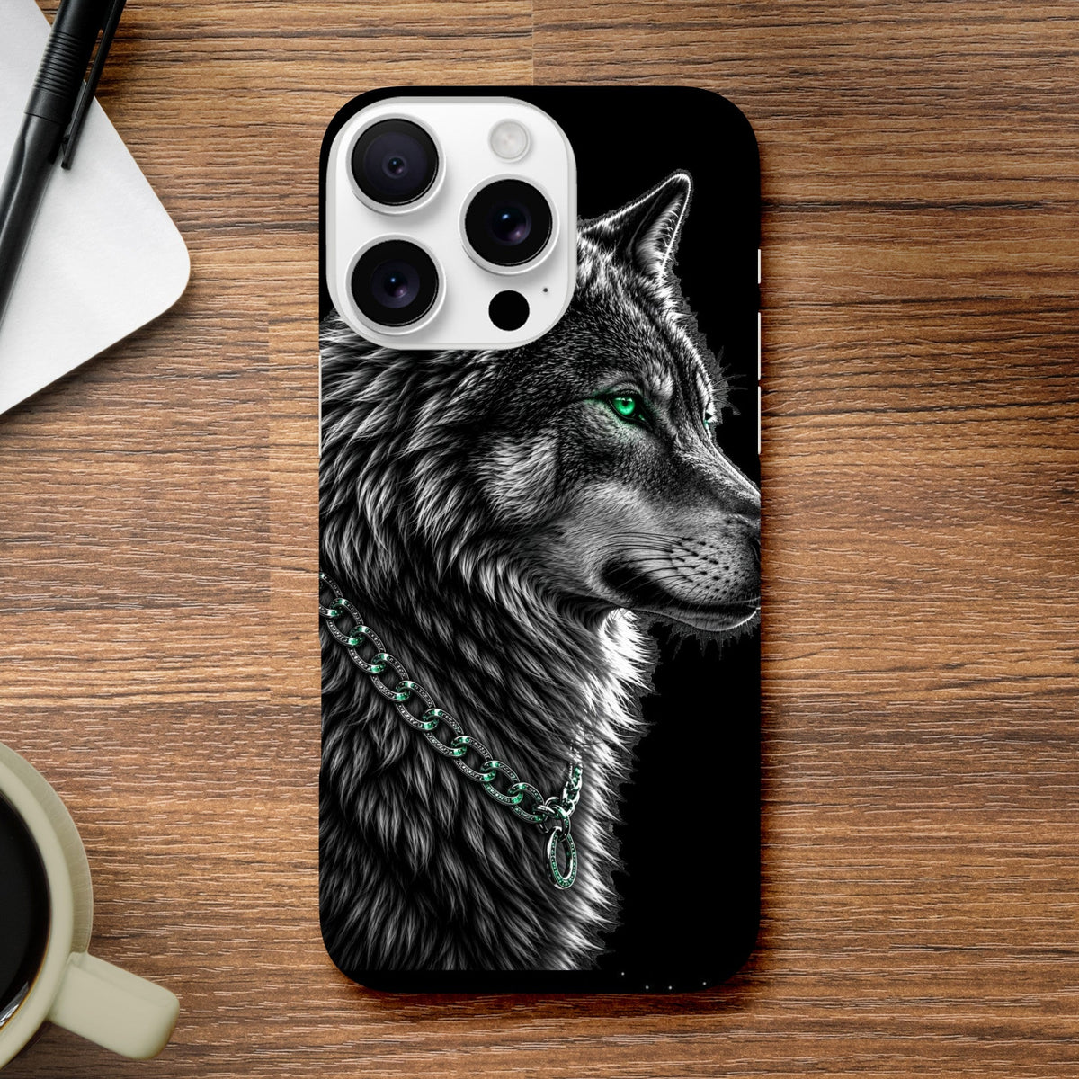 Emerald Chain Wolf Case