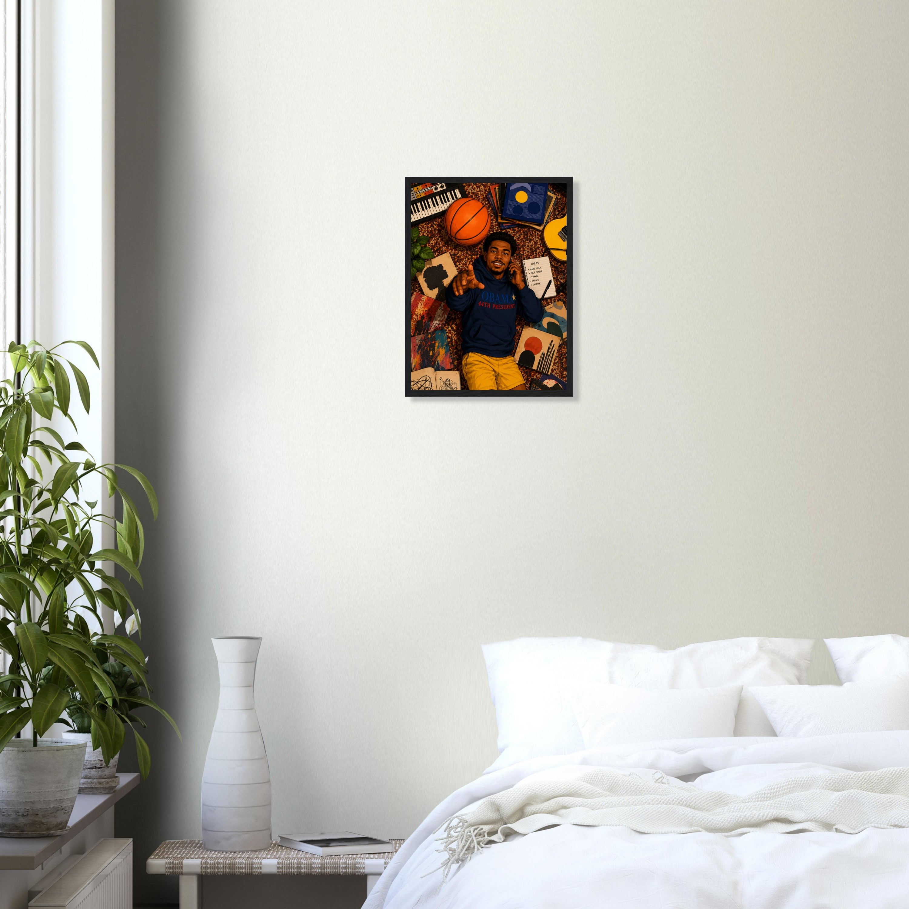 Raised by Culture Framed Poster